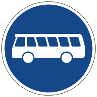 Special bus lanes