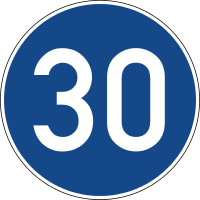 Required minimum speed