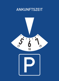 parking disc 