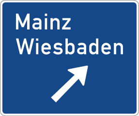 Exit from the autobahn