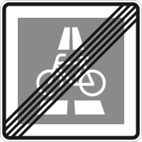 End of the bicycle expressway